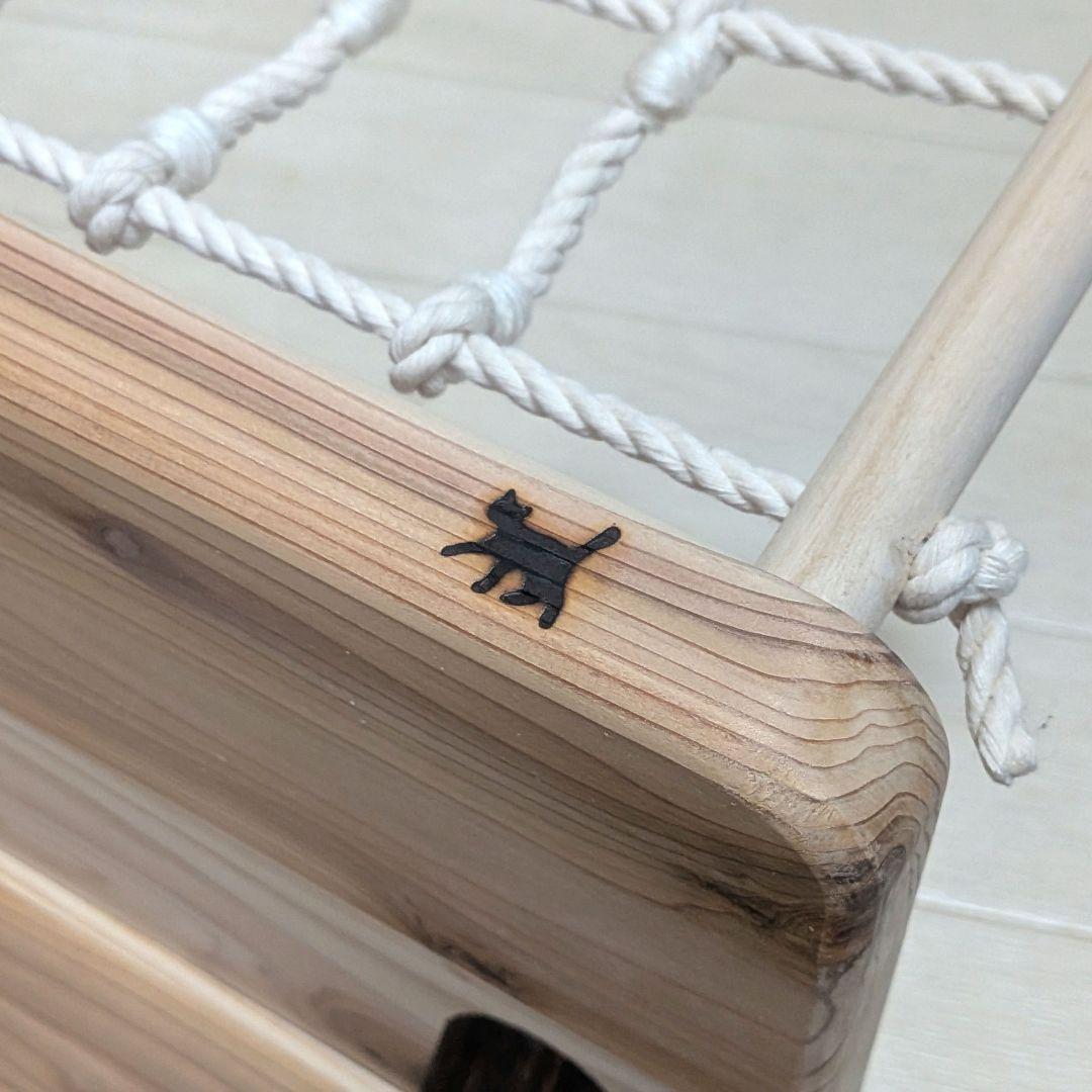 おすしさまオーダー品　キャットステップ　猫用吊橋　猫用階段　ハンドメイド