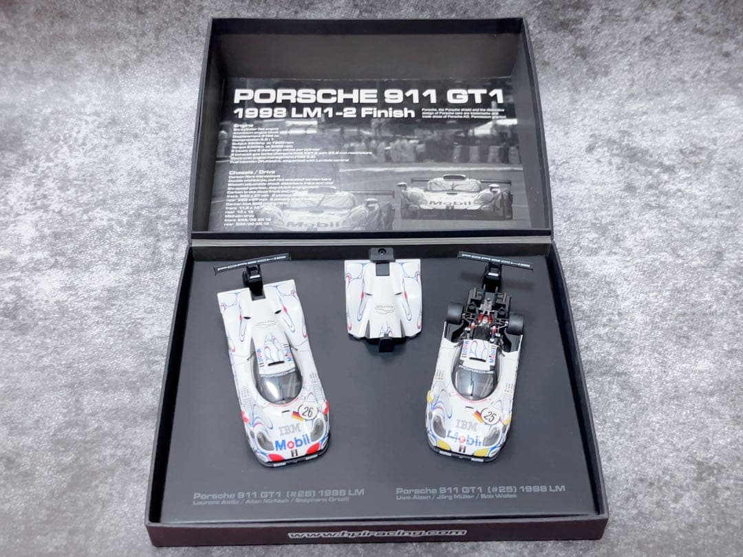 hpi 1/43 Porsche ポルシェ 911 GT1 ルマン 1998