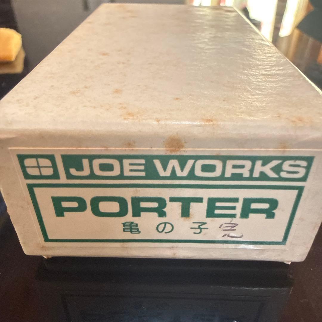 JOE WORKS】ポーター蒸気機関車 亀の子号 ナローゲージ模型 箱付 乗工社