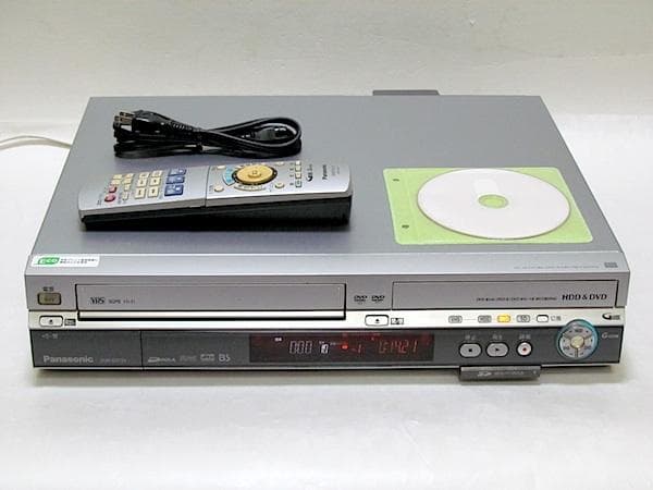 Panasonic VHS/HDD/DVDレコーダー DMR-EH73V 動作品
