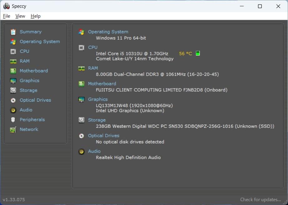 第10世代✨Core i5✨富士通 U9310/E✨Office2024