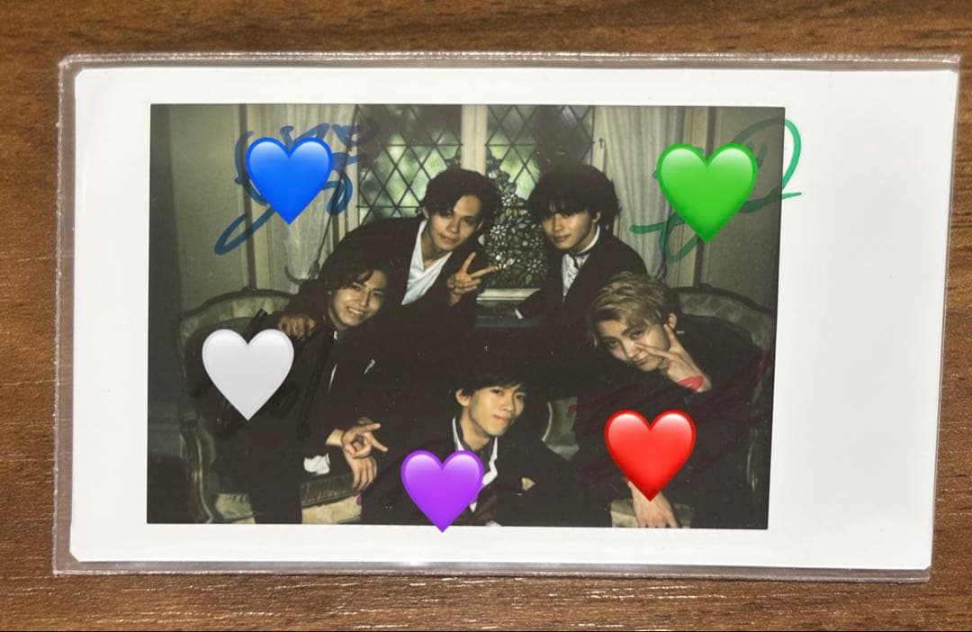 超特急　サイン入り　チェキ　集合