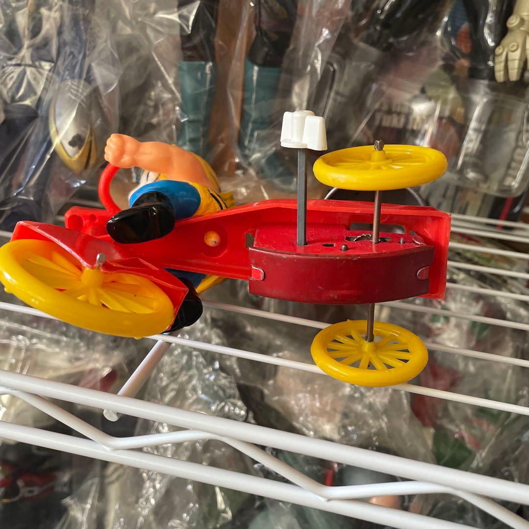 タイガーマスクキャラクター ブリキ三輪車 フィギュア