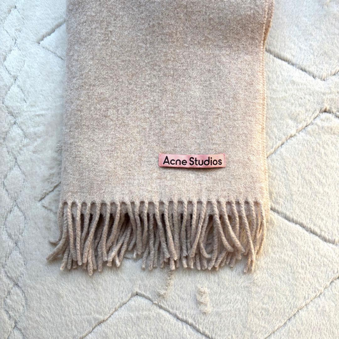 【極美品】アクネストゥディオス マフラー オートミール Acne Studios