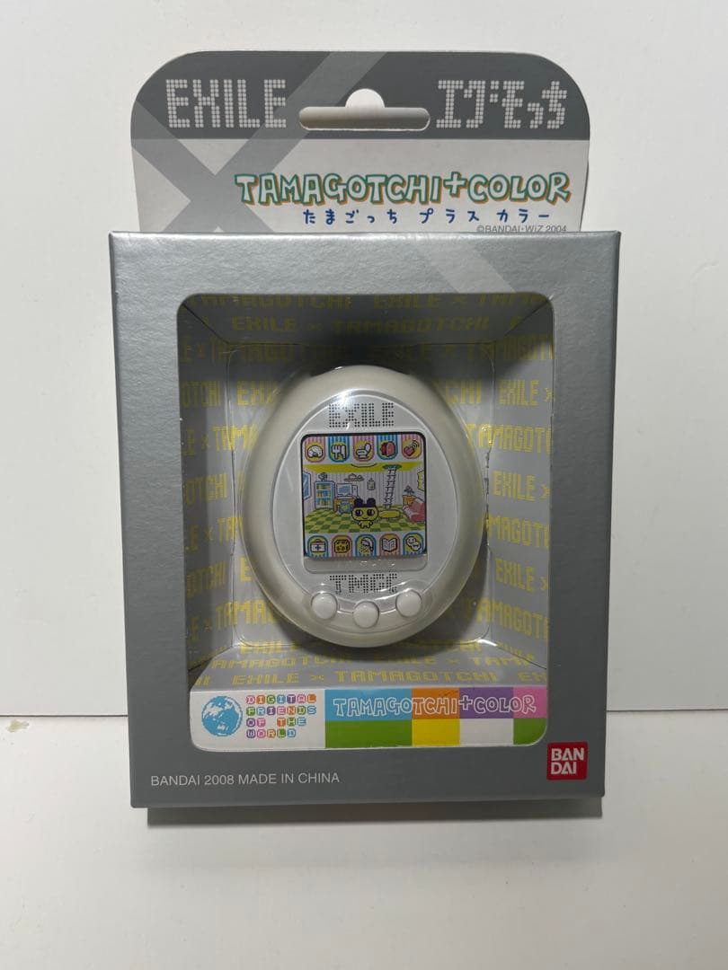 【未使用】たまごっちプラスカラー ホワイト EXILE エグモっち エグザイル