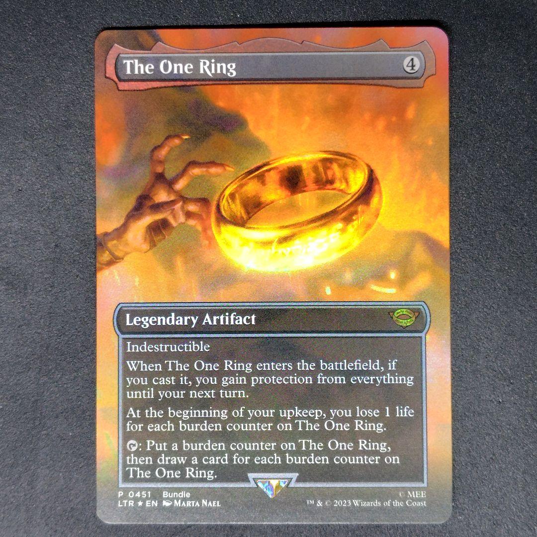 指輪物語 一つの指輪 Bundleプロモ 英語版 Foil