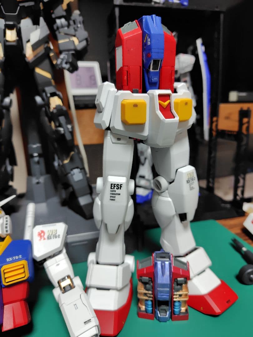 PG 1/60 ガンダム 素組完成品