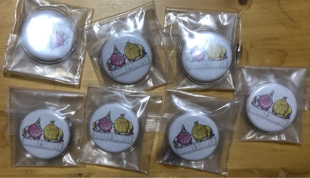 nqrse 夏コミ落としました 夏落ち お詫び 缶バッチ