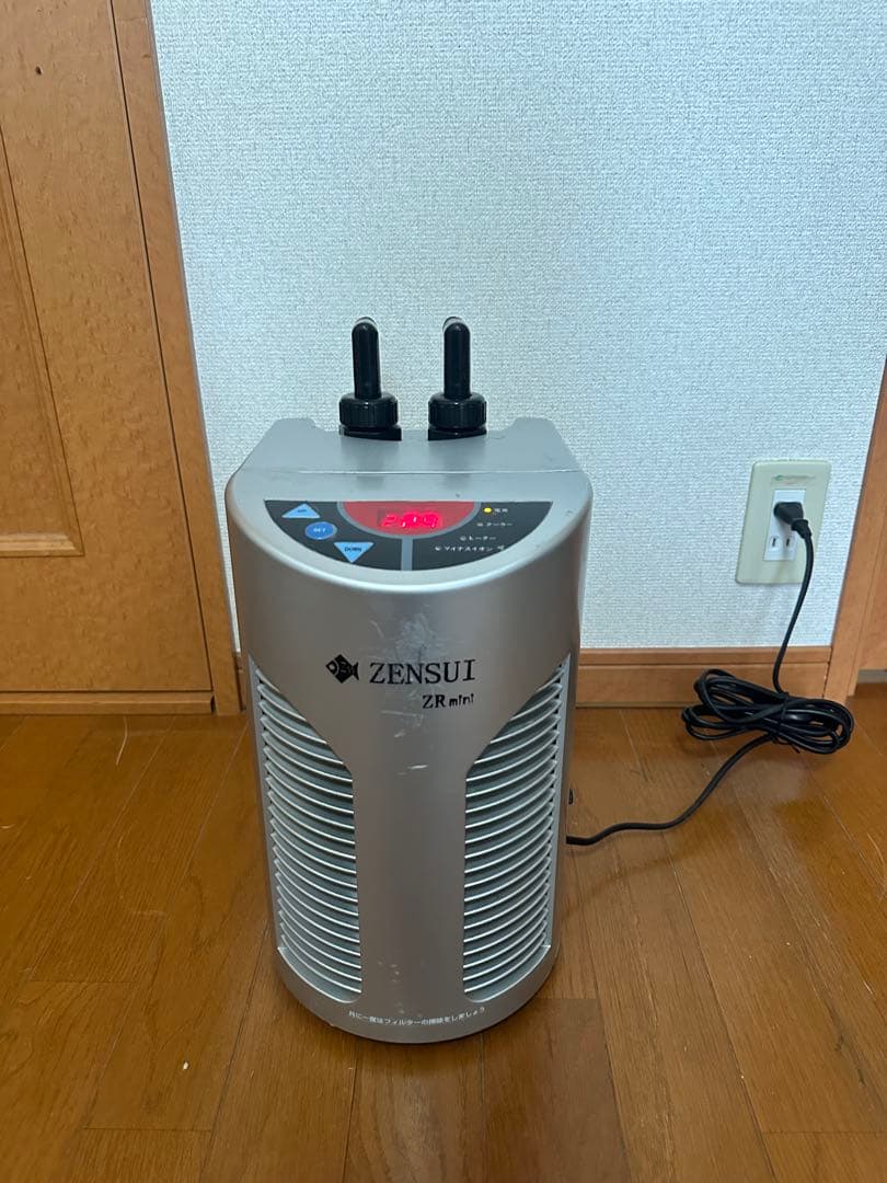 わっしょいゼンスイ 水槽用クーラー ZR-mini ブラック 180L