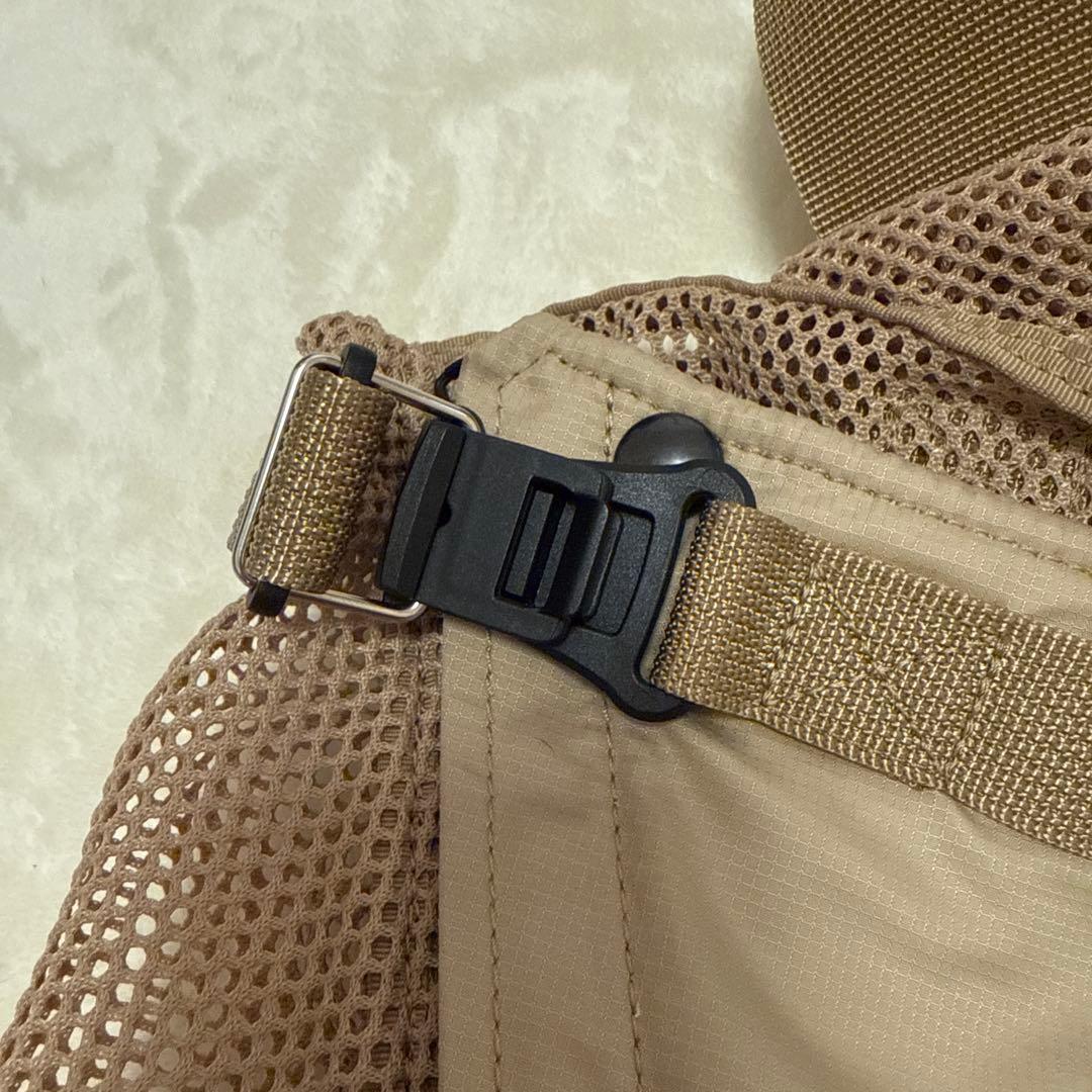 【erva】メッシュアベルトスリング 4kg~15kg ドッグスリング