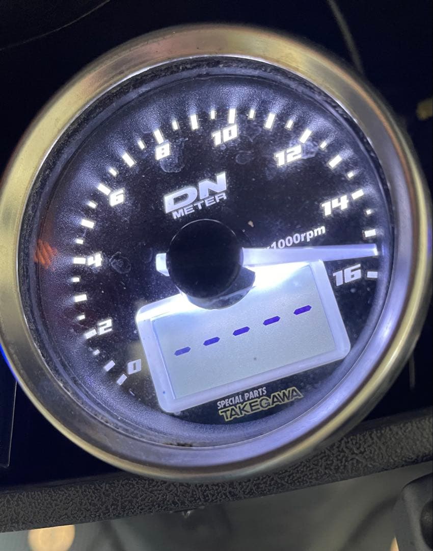 TAKEGAWA DN METER 回転数計