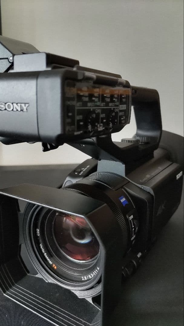 SONY HXR-NX80 本体、マイク、バッテリー