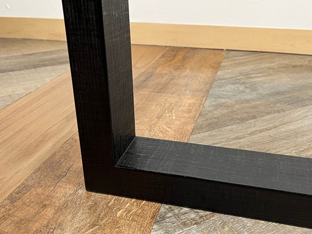 平安 上杉満樹 造 布摺漆 蒔絵 黒 炉縁 共箱 茶道具