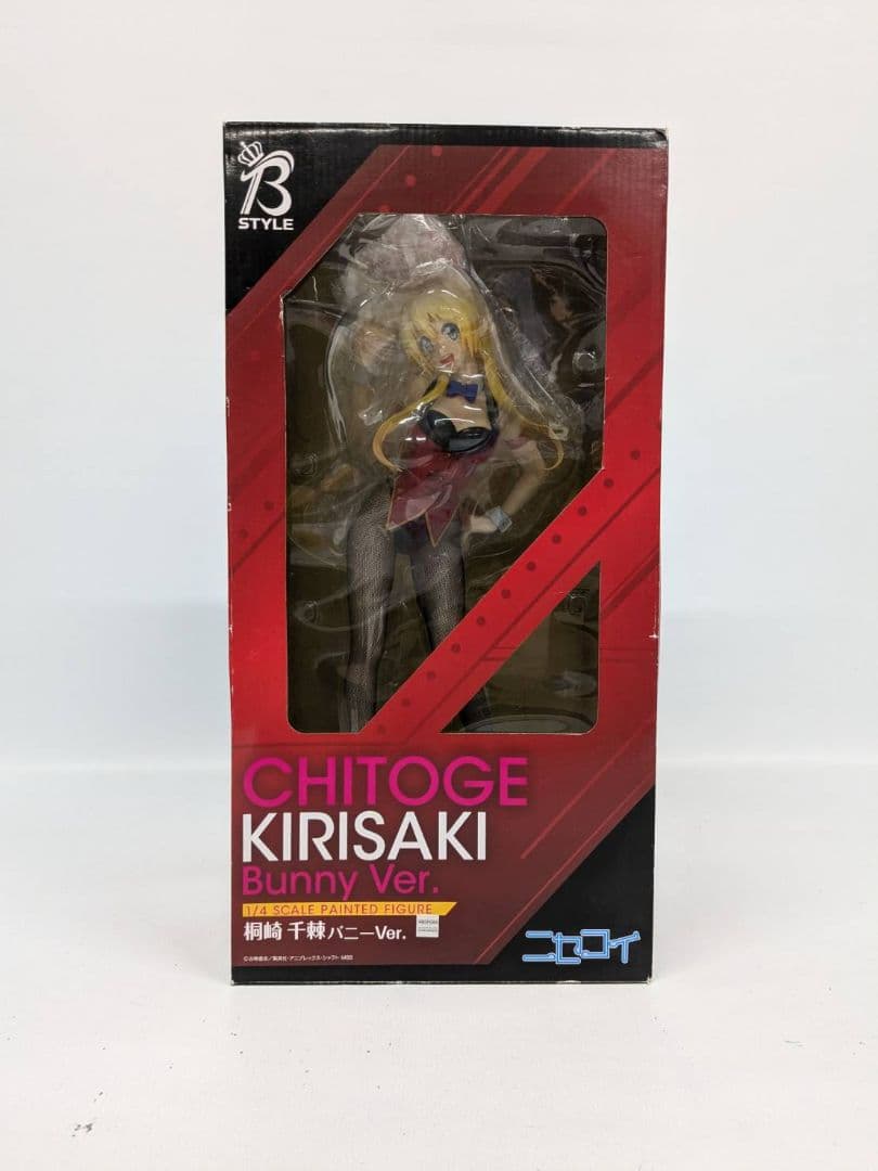【未開封】 ニセコイ 桐崎千棘 バニー ver. 1/4 スケール フィギュア