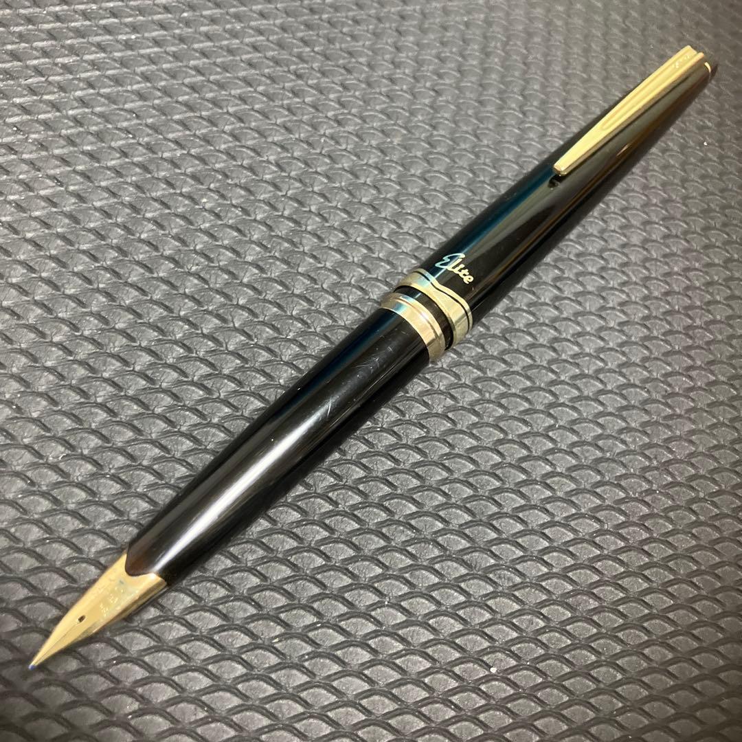 【ペン先18K】 パイロット エリート　万年筆　ペンクリニック調整済