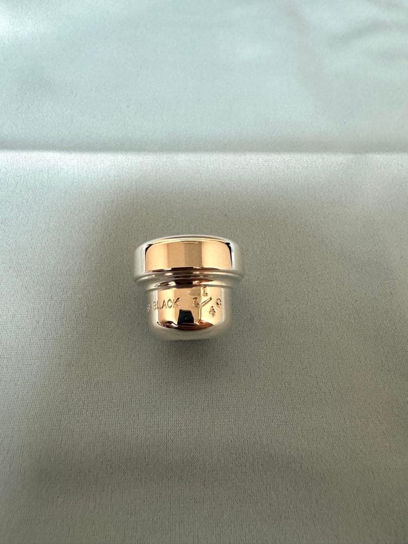 Greg Black 1-1/4Cと6S ツーピースマウスピース　トランペット