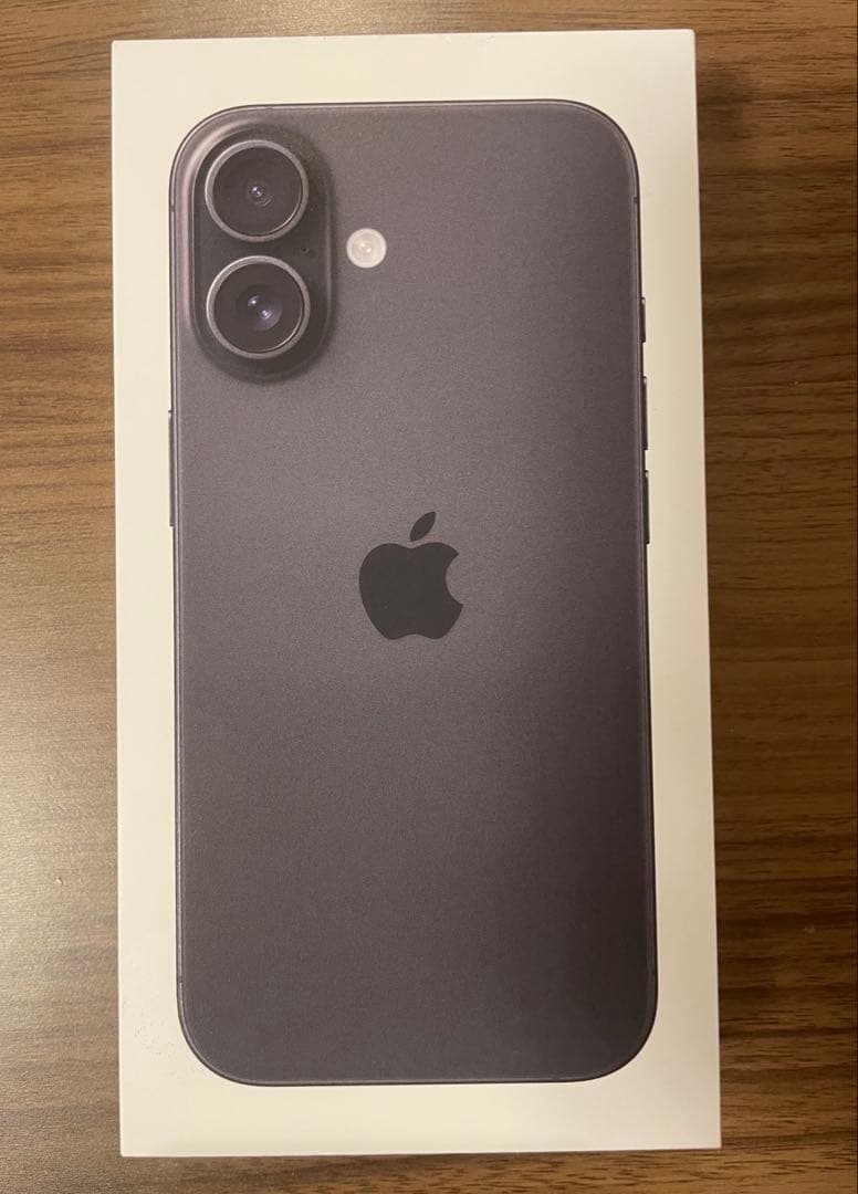 【新品未使用】iPhone16 128GBブラック SIMフリー