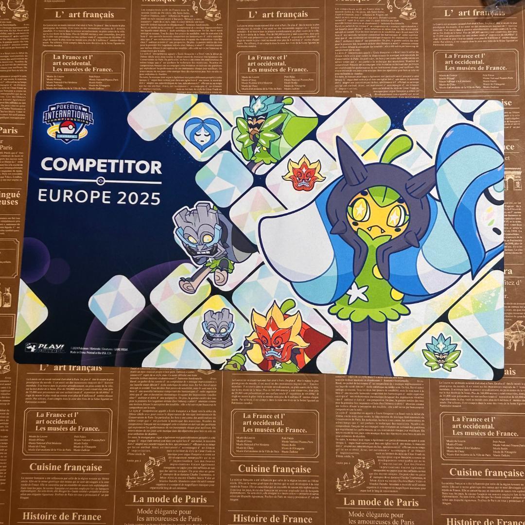EUIC 2025 大会 出場者限定 ポケモン オーガポン プレイマット