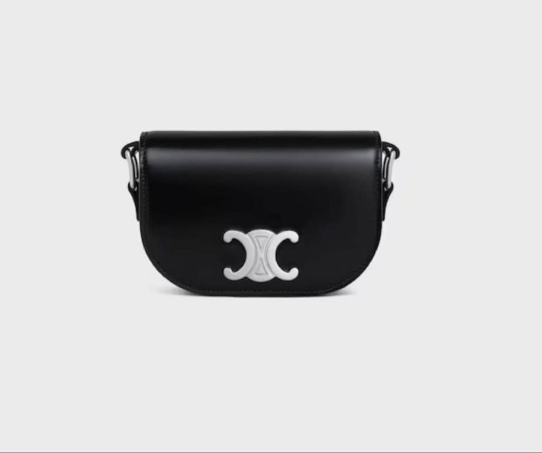 セリーヌCELINE新品ミニショルダーバック☆伊勢丹購入トリオンフ