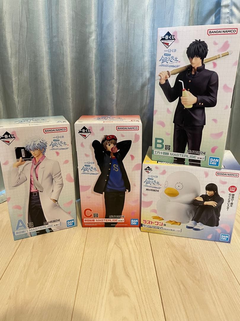 一番くじ 3年Z組 銀八先生 フィギュアコンプリートセット　A B C ラスト