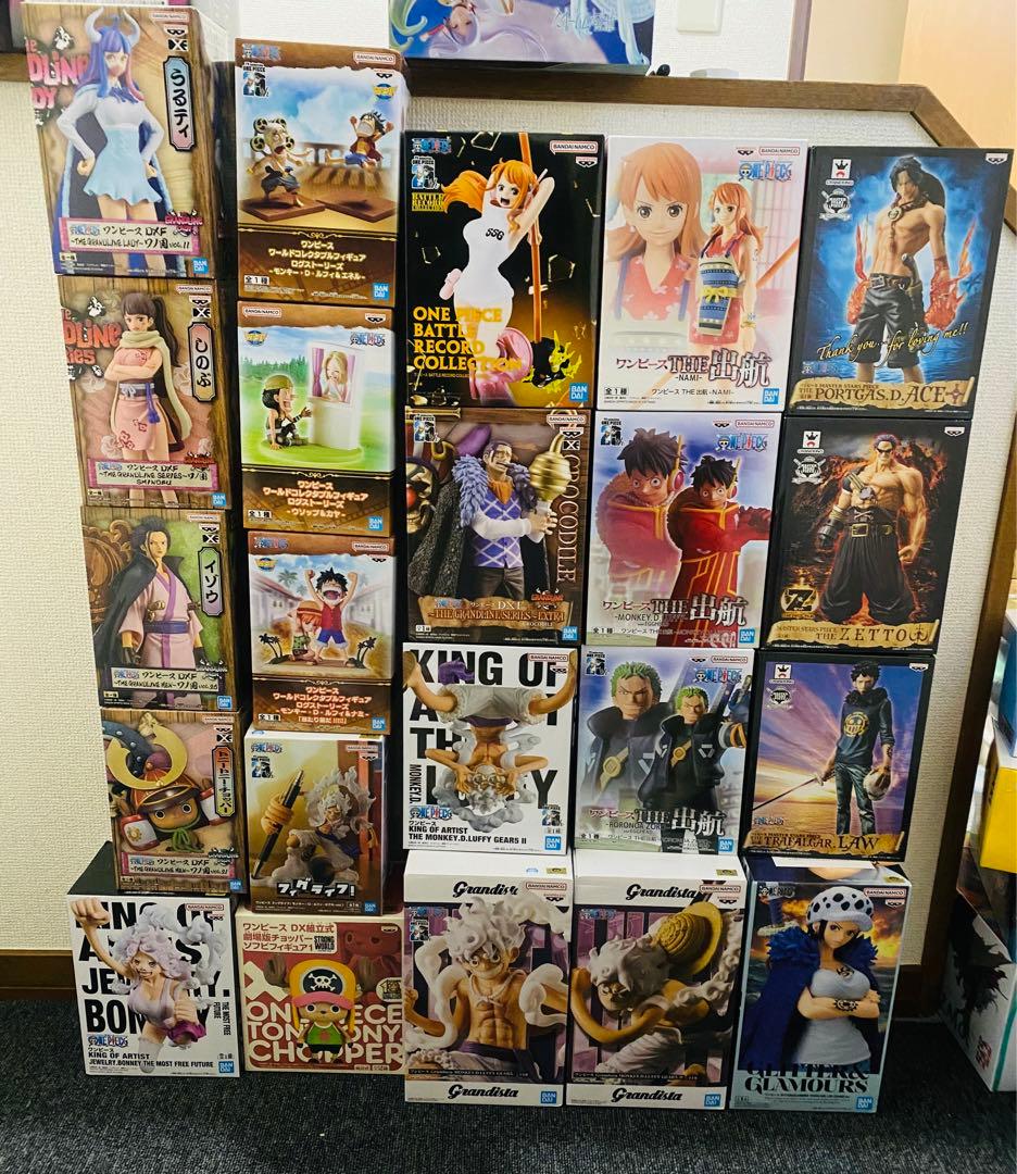 格安【未開封】新作含む ワンピース プライズフィギュアまとめ売り合計22点