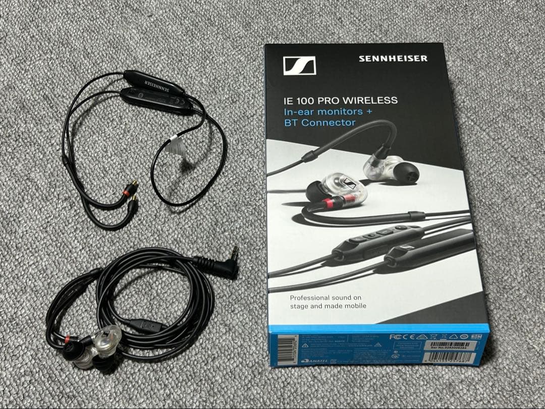 Sennheiser IE 100 PRO & ワイヤレスコネクター