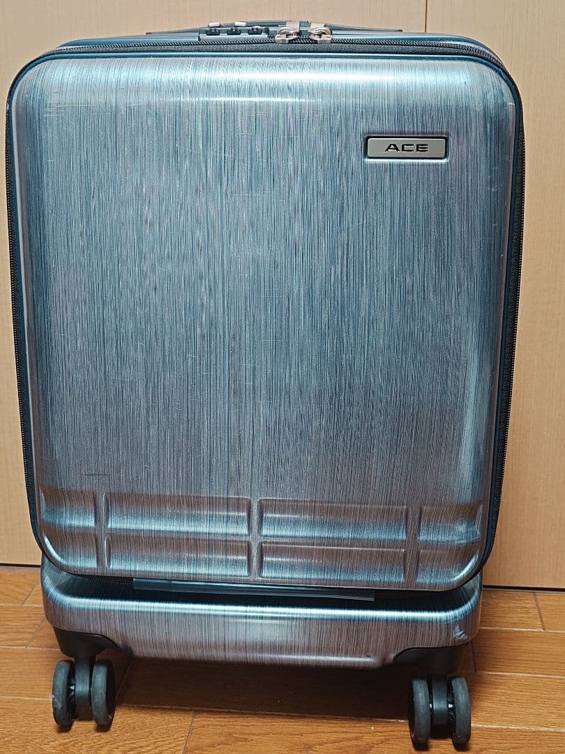 お買得！ ACE キャリーケース 青 TSAロック