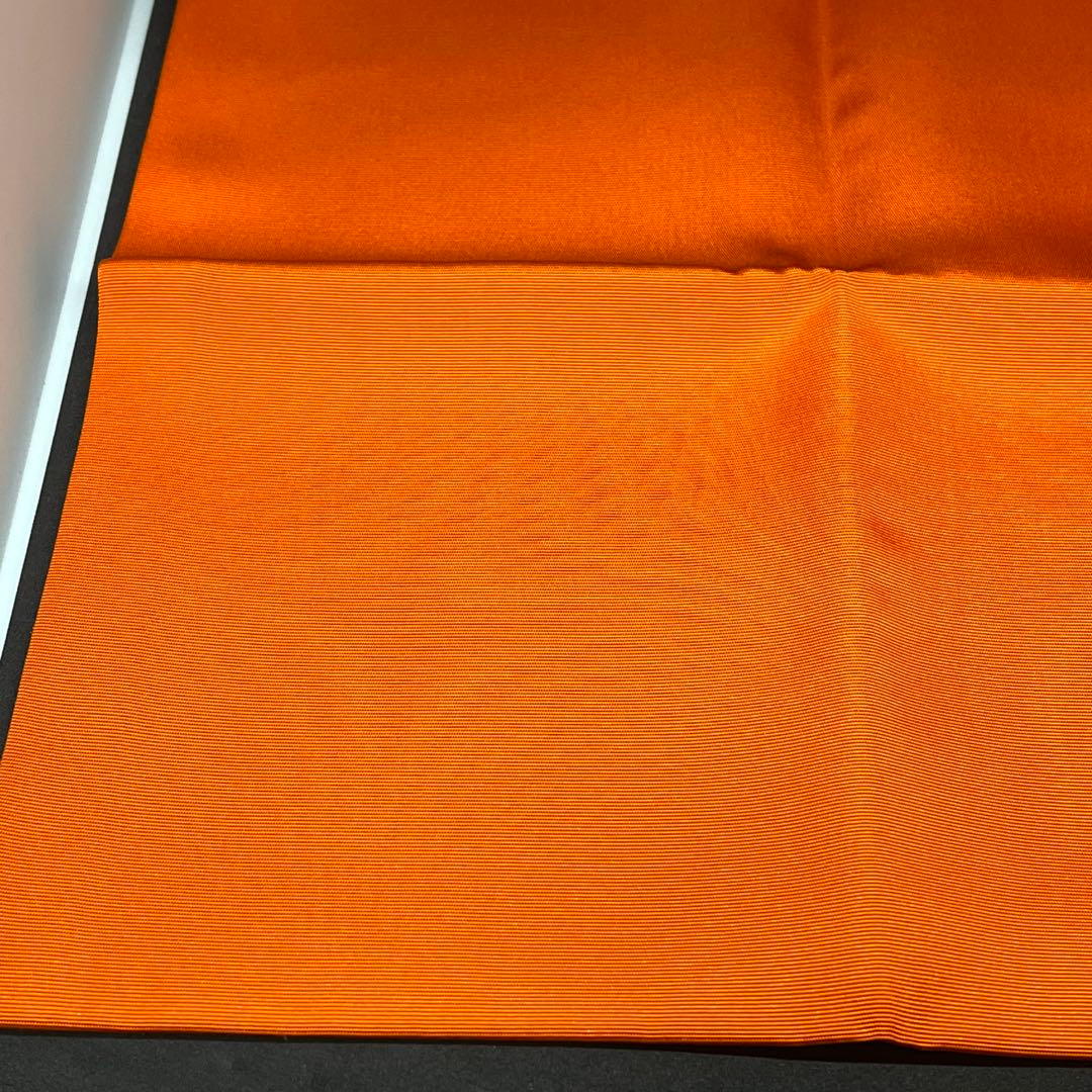 土田友湖　帛紗　『朱色』　ふくさ　茶道具　正絹