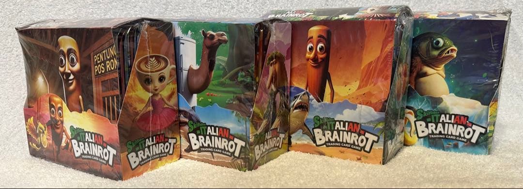 【新品未開封】イタリアンブレインロットカード 4BOX（36パック入×4BOX）