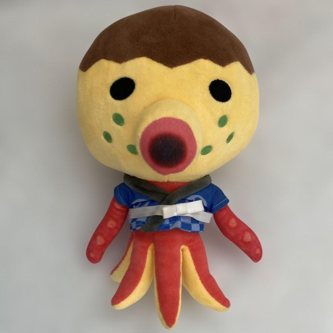 【レア⭐︎入手困難】どうぶつの森 タコヤ ぬいぐるみ