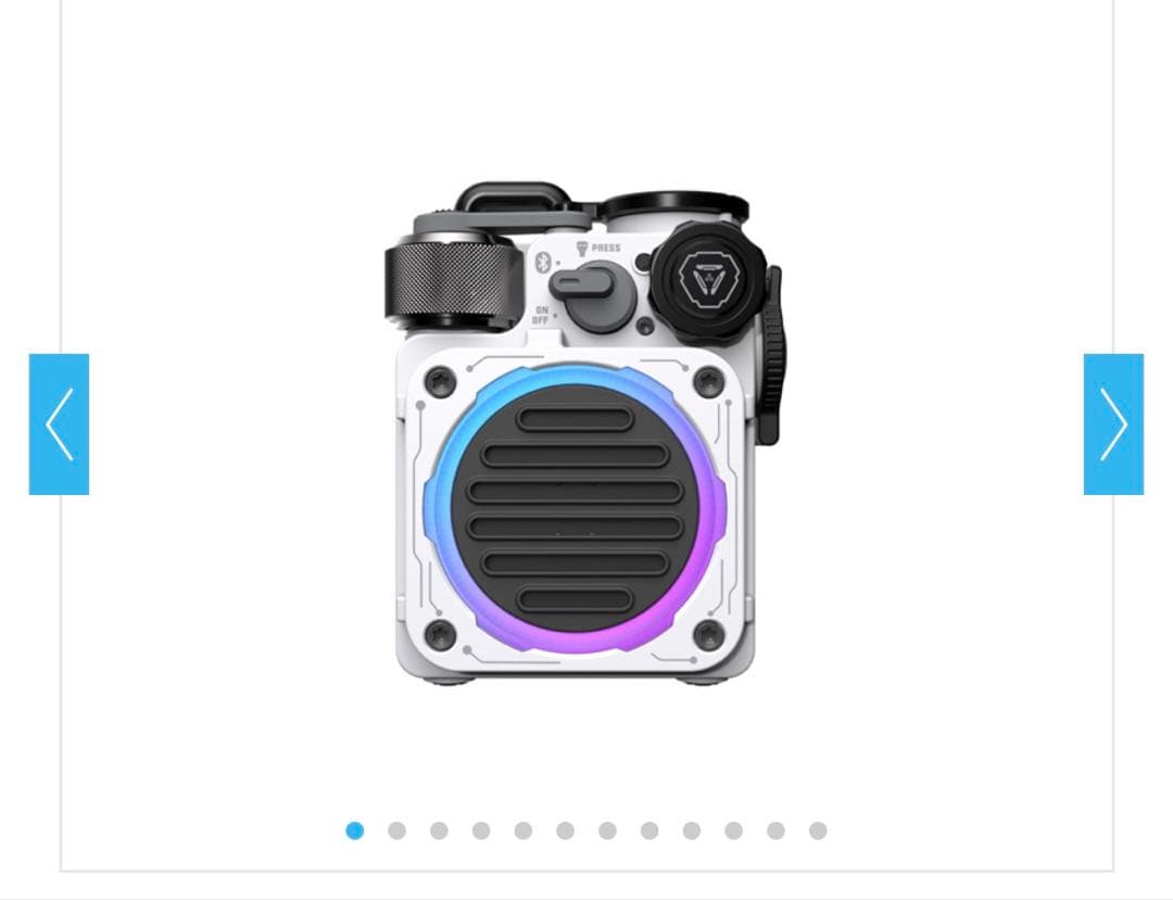 MUZEN ブルートゥーススピーカー MW-PVXLI WHITE 新品