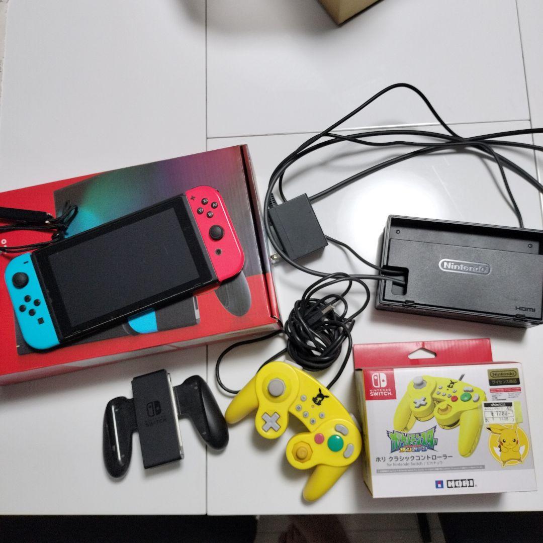 Nintendo Switch 赤/青 本体 + ポケモンコントローラー