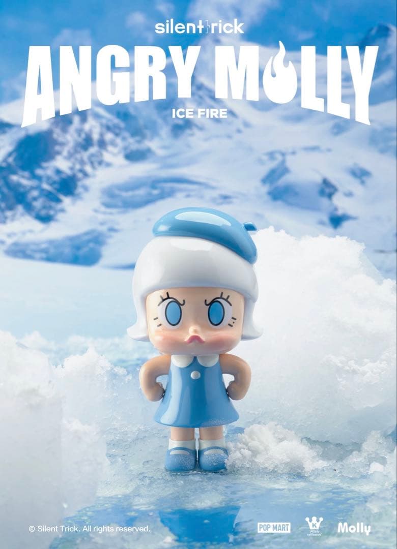その他 POPMART ANGRY MOLLY ICE FIRE