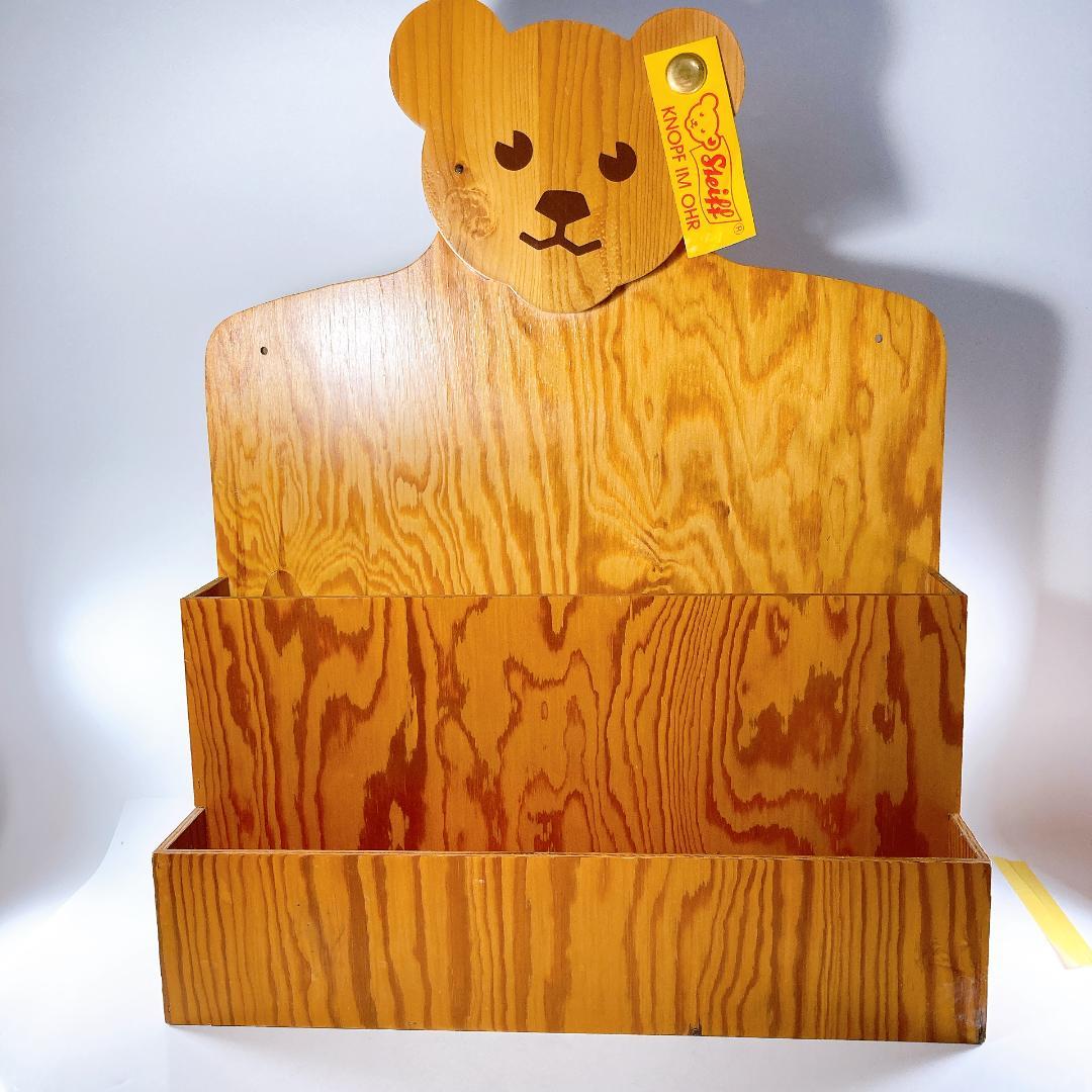 希少 Steiff KNOPF IM OHR　シュタイフ　棚　|2143|☆