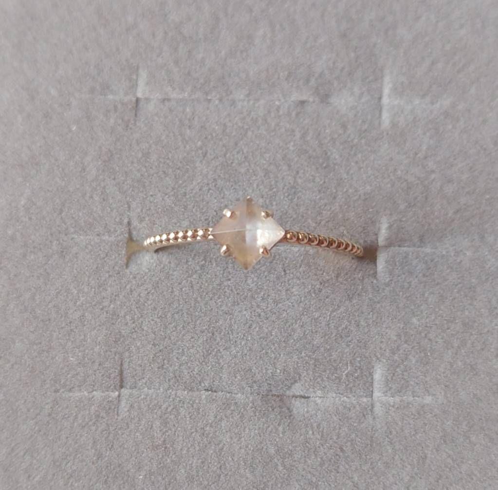 あ*ん様 サマンサシルヴァ　リング　K10　イエローゴールド　9号