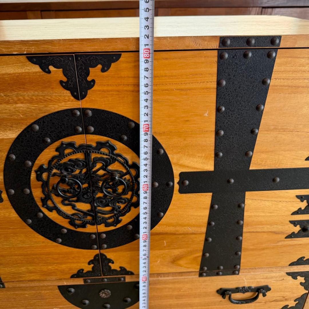 【骨董品】和箪笥／時代箪笥／桐箪笥 アンティーク家具　87-1