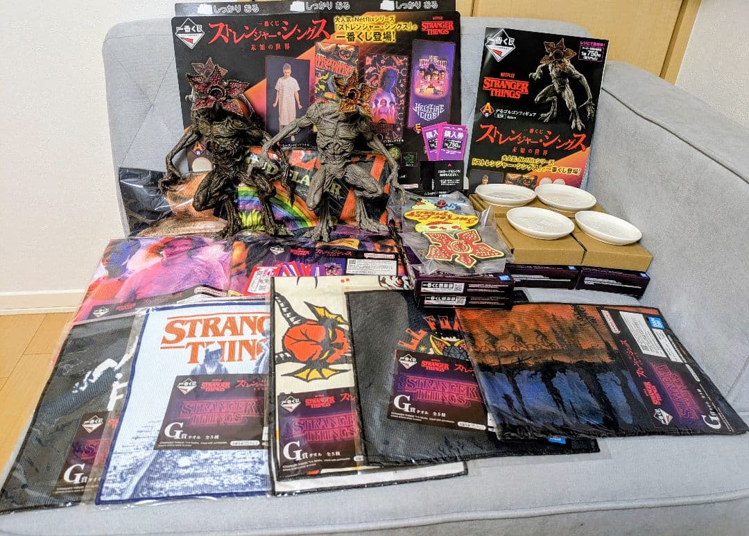一番くじ　ストレンジャー・シングスフィギュア　デモゴルゴン　POP付