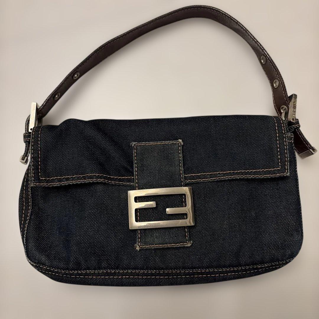 FENDI フェンディ マンマバケット デニム インディゴ　OLD FENDI