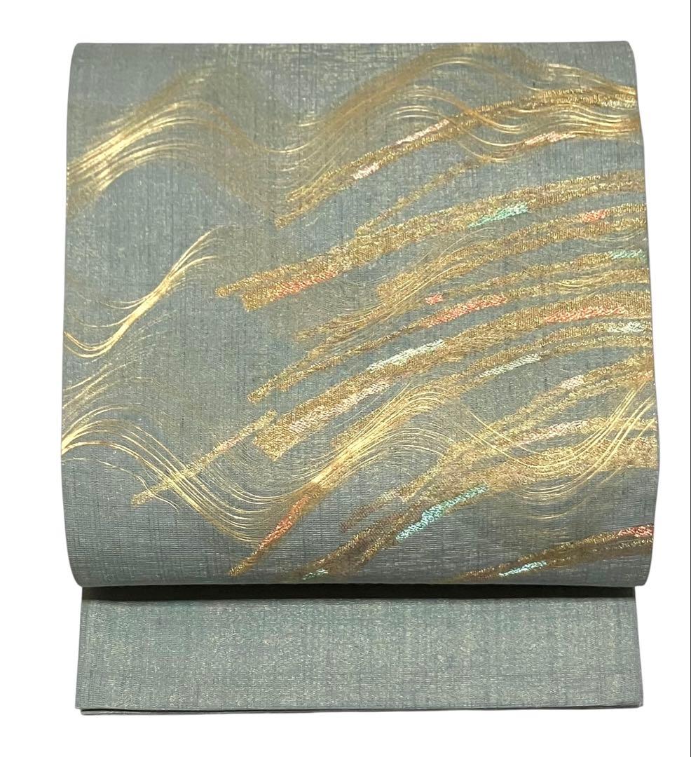 しょうざん 絹漉貴 袋帯 お太鼓柄 正絹 熨斗文 未使用 イ6336