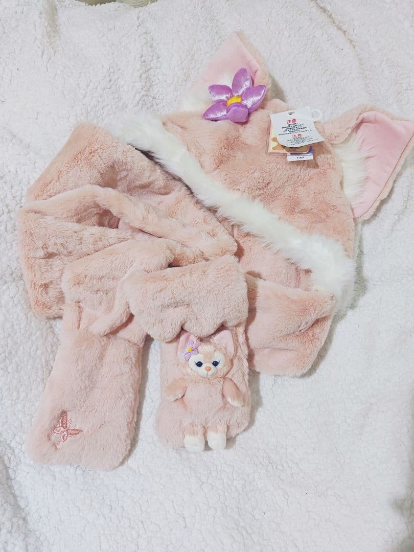 上海ディズニー限定　リーナベル　マフラーファンキャップ