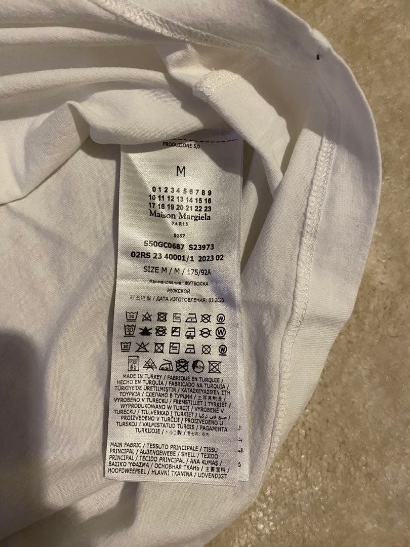 ⭐︎未使用Maison Margiela(マルジェラ)オーガニックTシャツM 3枚