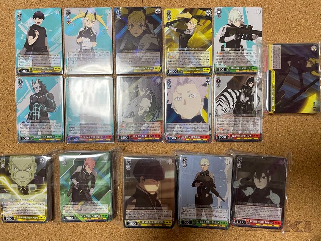 ヴァイスシュヴァルツ　怪獣8号　4コン デッキ