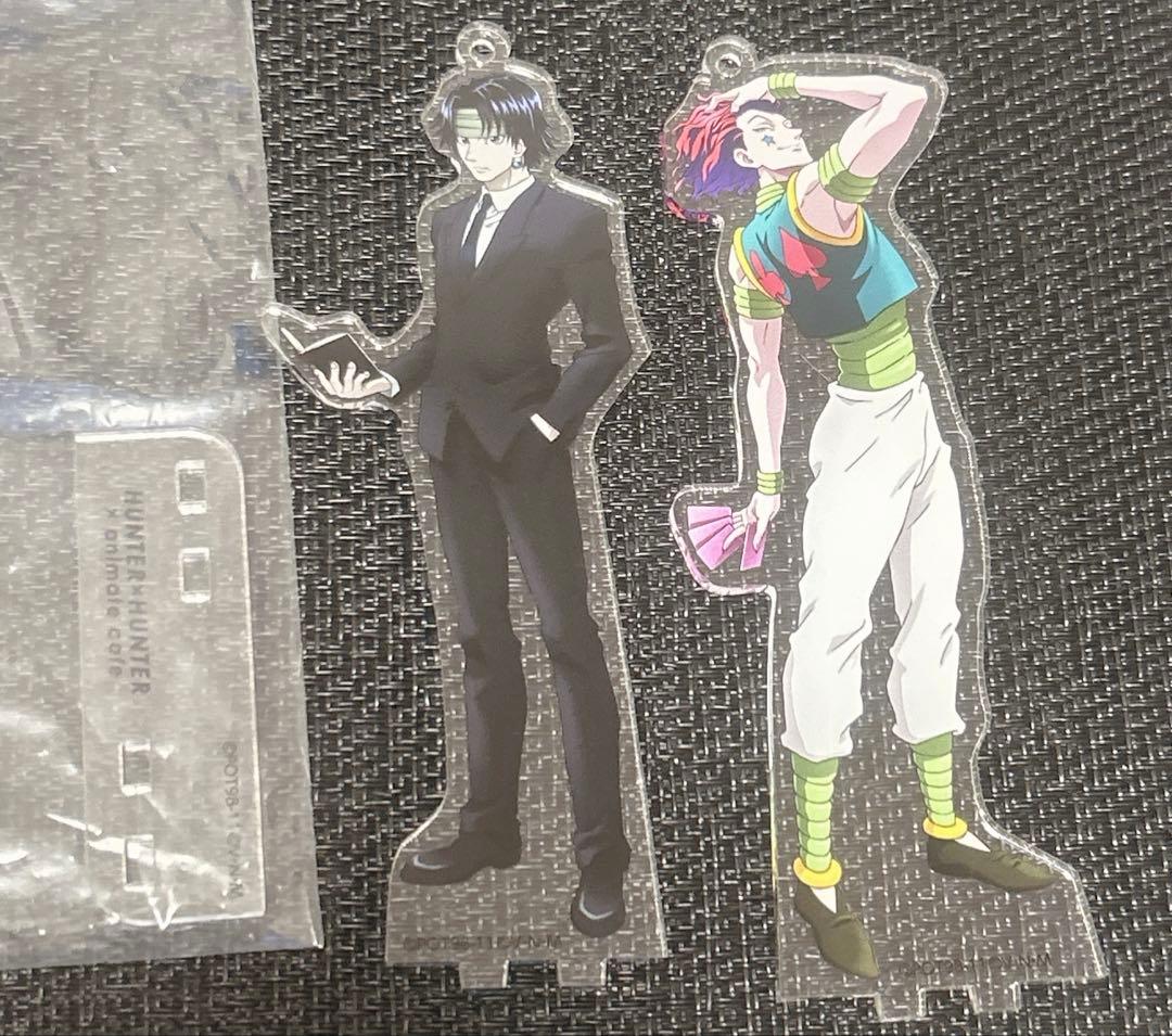 ヒソカ＆クロロ animatecafe アクリルスタンド