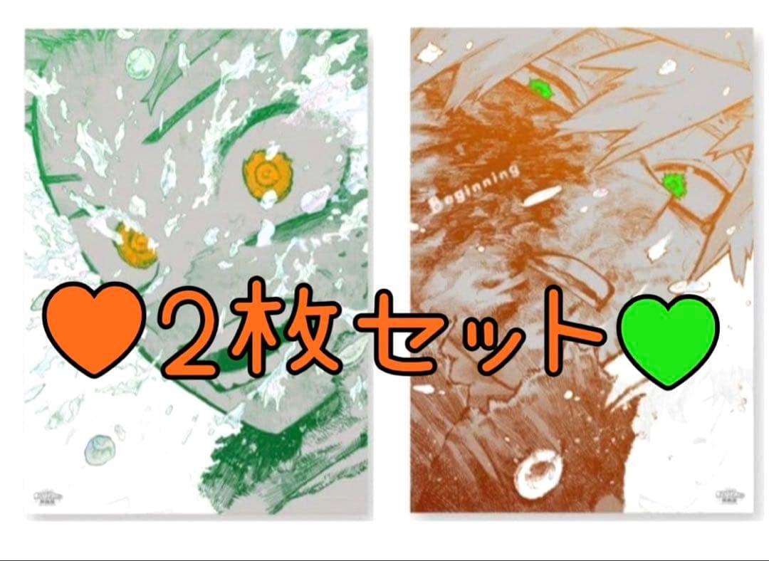 ♥ヒロアカ 原画展 A2アートポスター Beginning 緑谷 爆豪♥