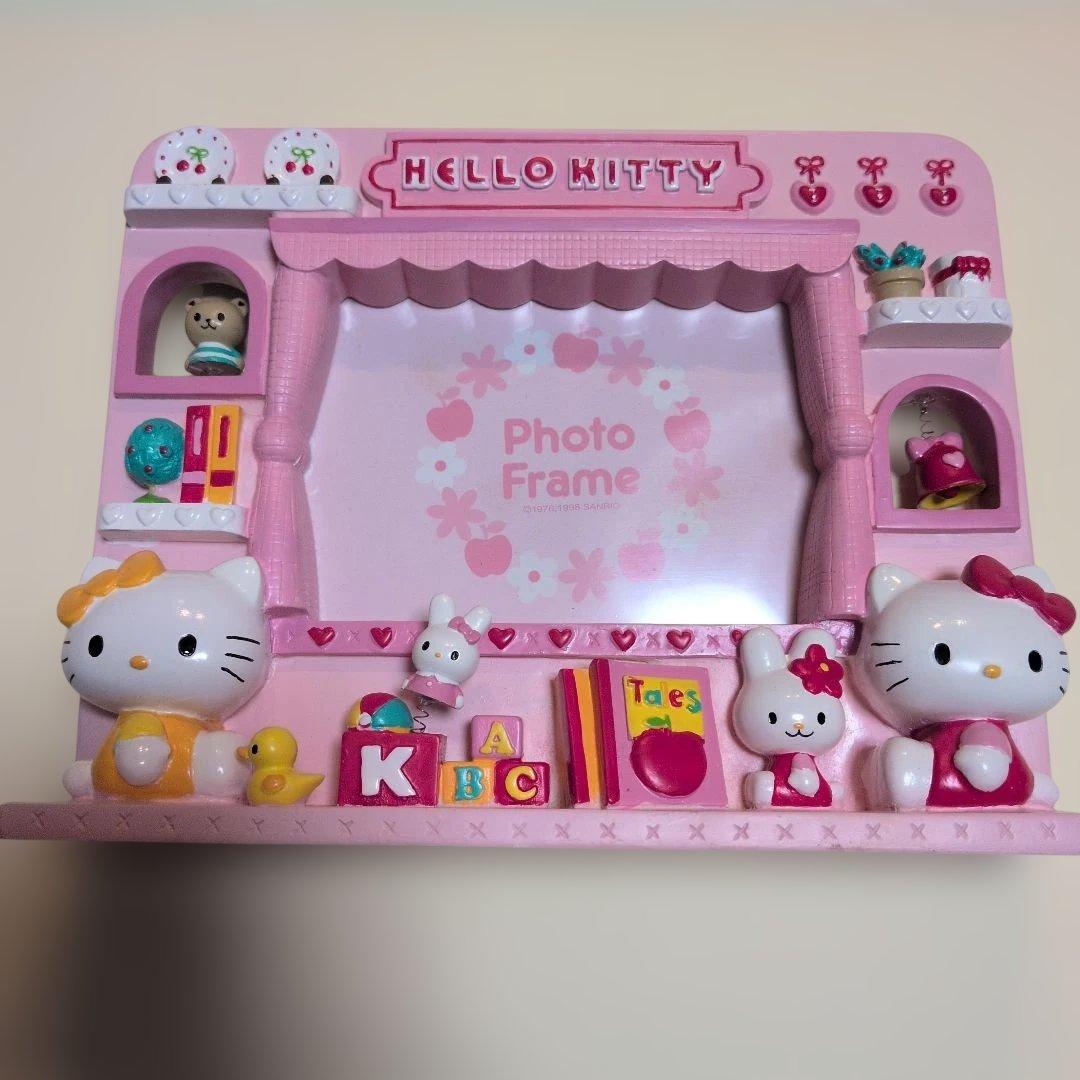 サンリオ　ハローキティ　ミミィ フォトフレーム　写真立て　レトロ　うさぎ　レア
