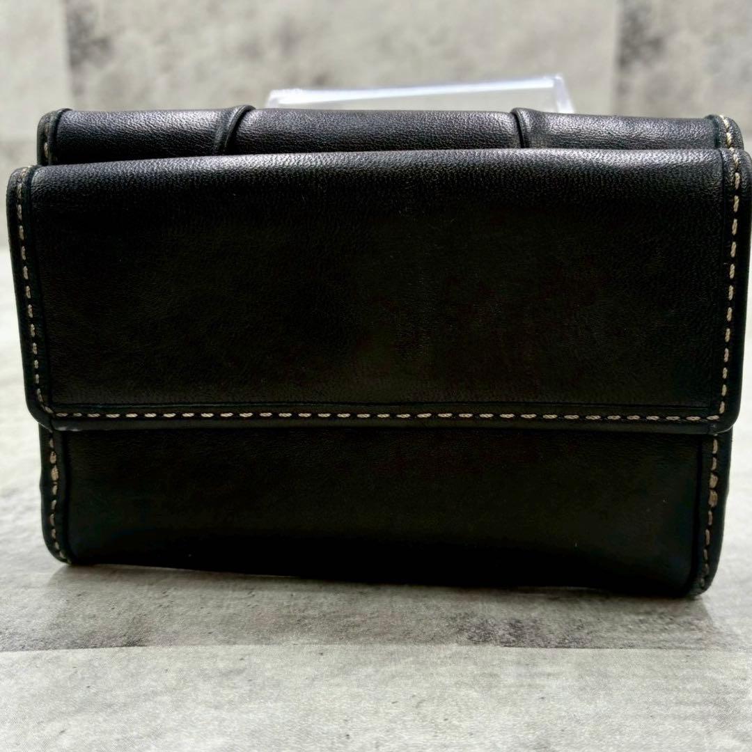 極美品 コーチ archive ジャッキー金具 ミニ財布 コンパクトウォレット