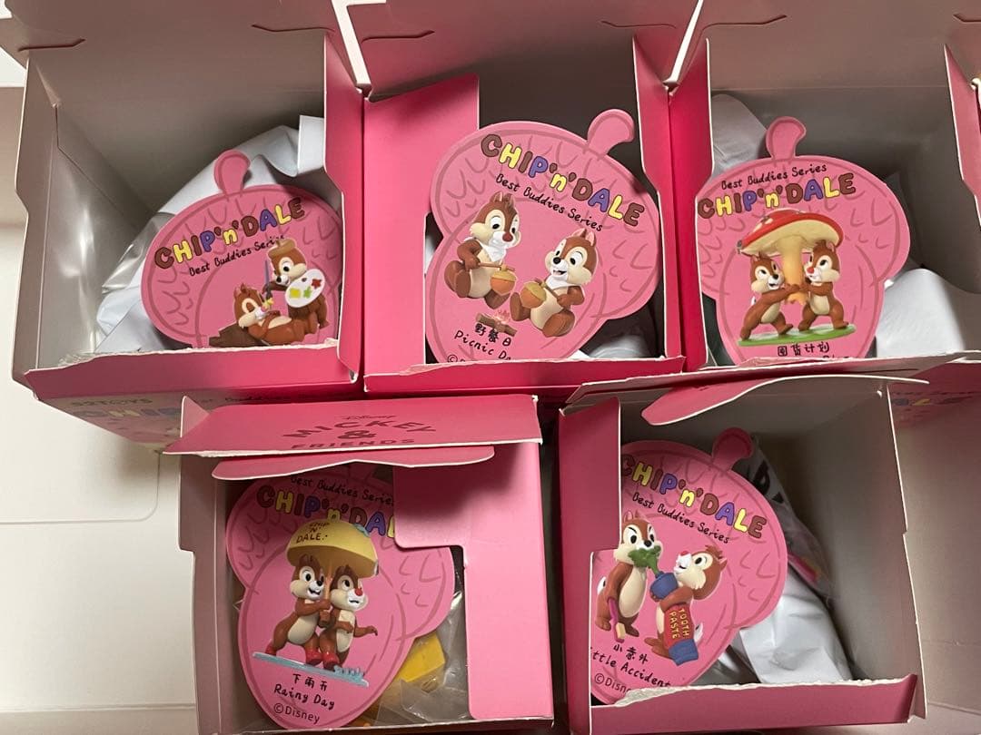 52TOYS ディズニーフレンズ チップ&デール 大親友シリーズ 5種セット
