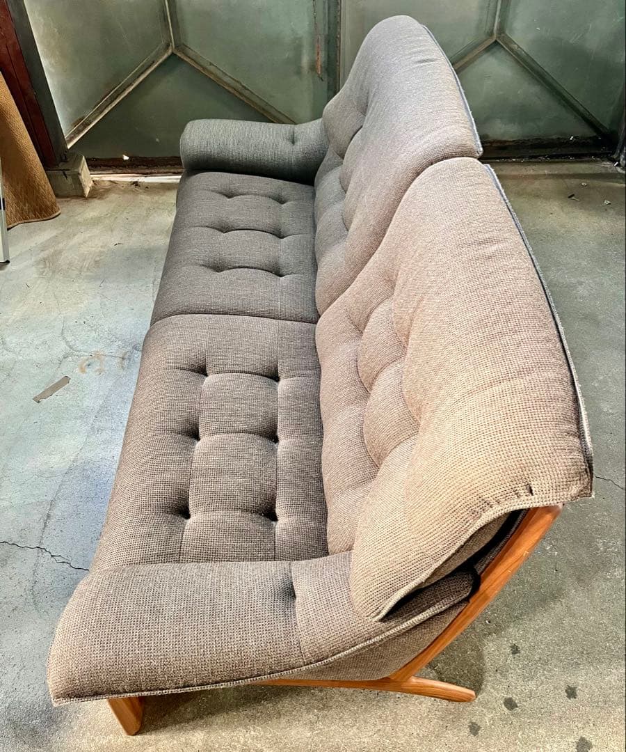 ③ 【送料込】 KARIMOKU カリモク 2人掛けソファUU4953R390