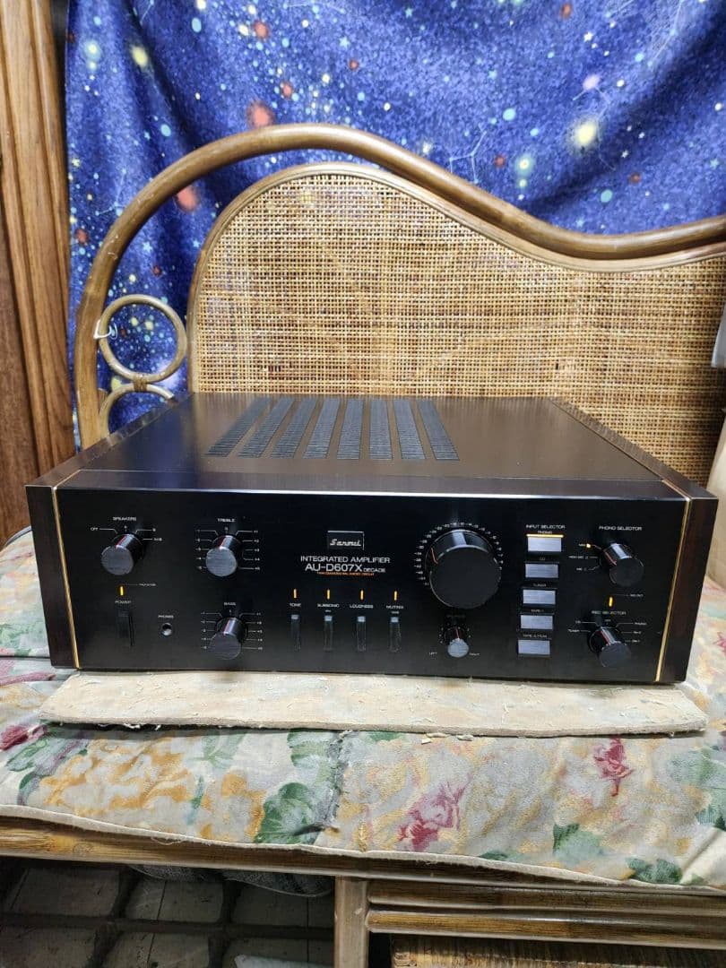 Tran　レストア超美品プリメインアンプAU-D607X DECADE