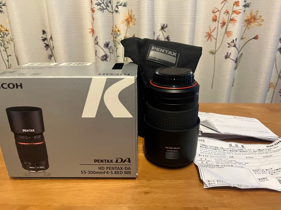 【未使用品】HD PENTAX DA 55-300mm ED PLM WR RE